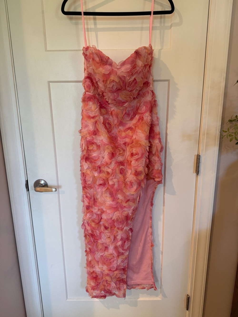 Selfie Leslie “In Paris” Embellished Strapless Midi Dress - Picture 2 of 8
